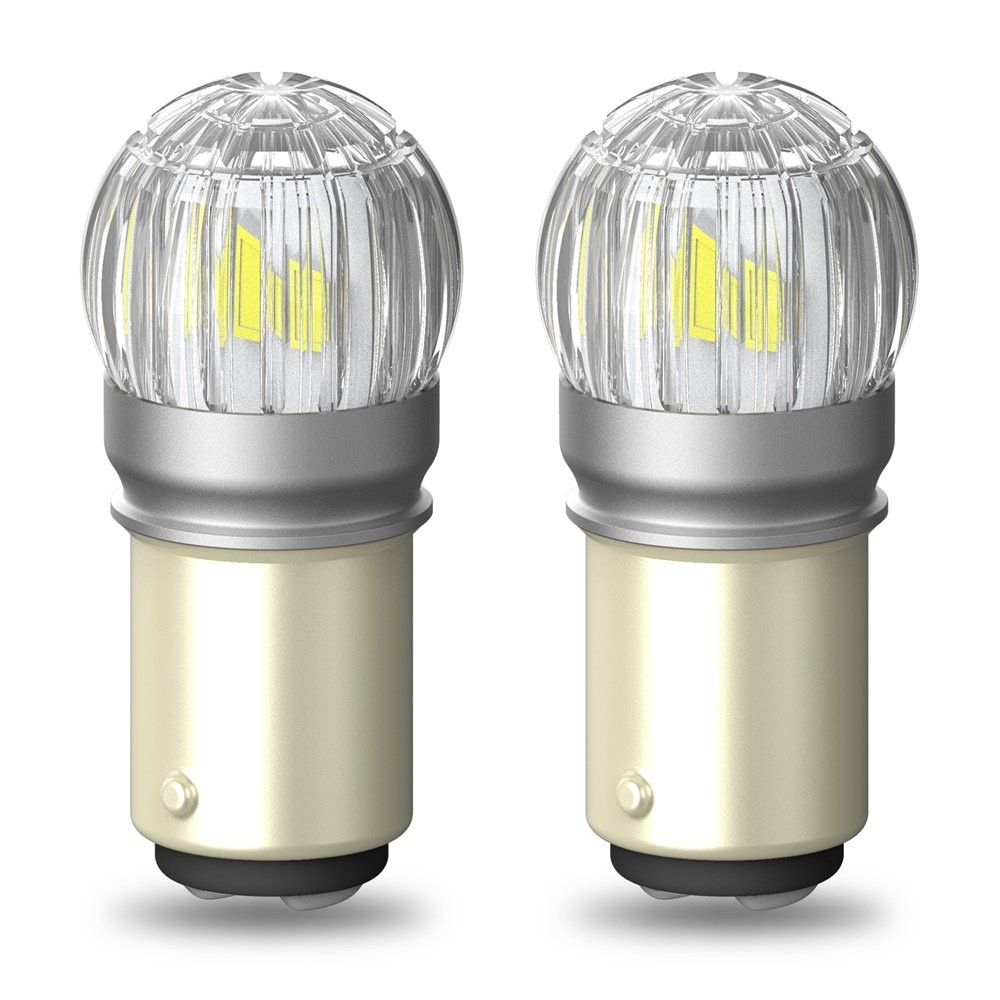 2/4/6 AUXITO 1157 1016 BAY15D LED White Reverse Back Up Turn Signal Light Bulbs