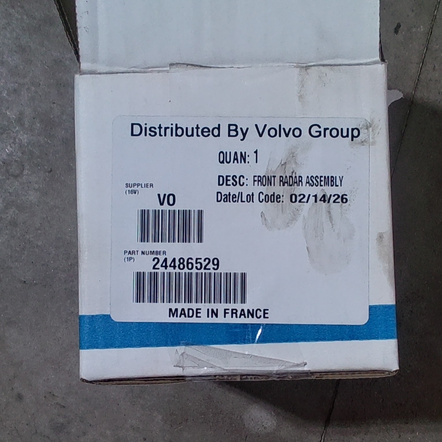 23486529 Volvo/Mack Front radar sensor. OEM Bendix K123762X003 23486529 Volvo/Mack Front radar sensor. OEM Bendix K123762X003