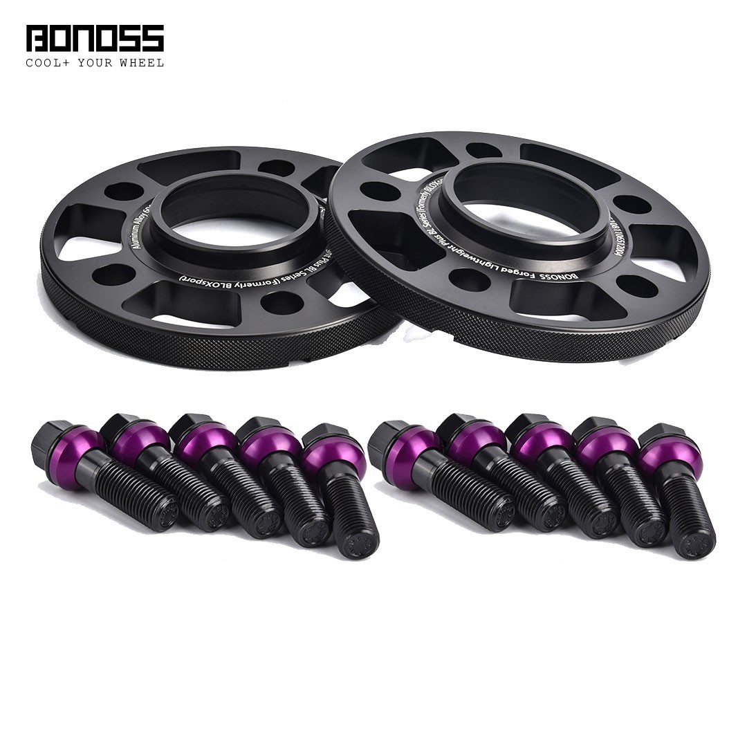 BONOSS Forged 6061-T6 Alloy Wheel Spacers 2Pc 15mm Fits Mercedes C Class 2008+