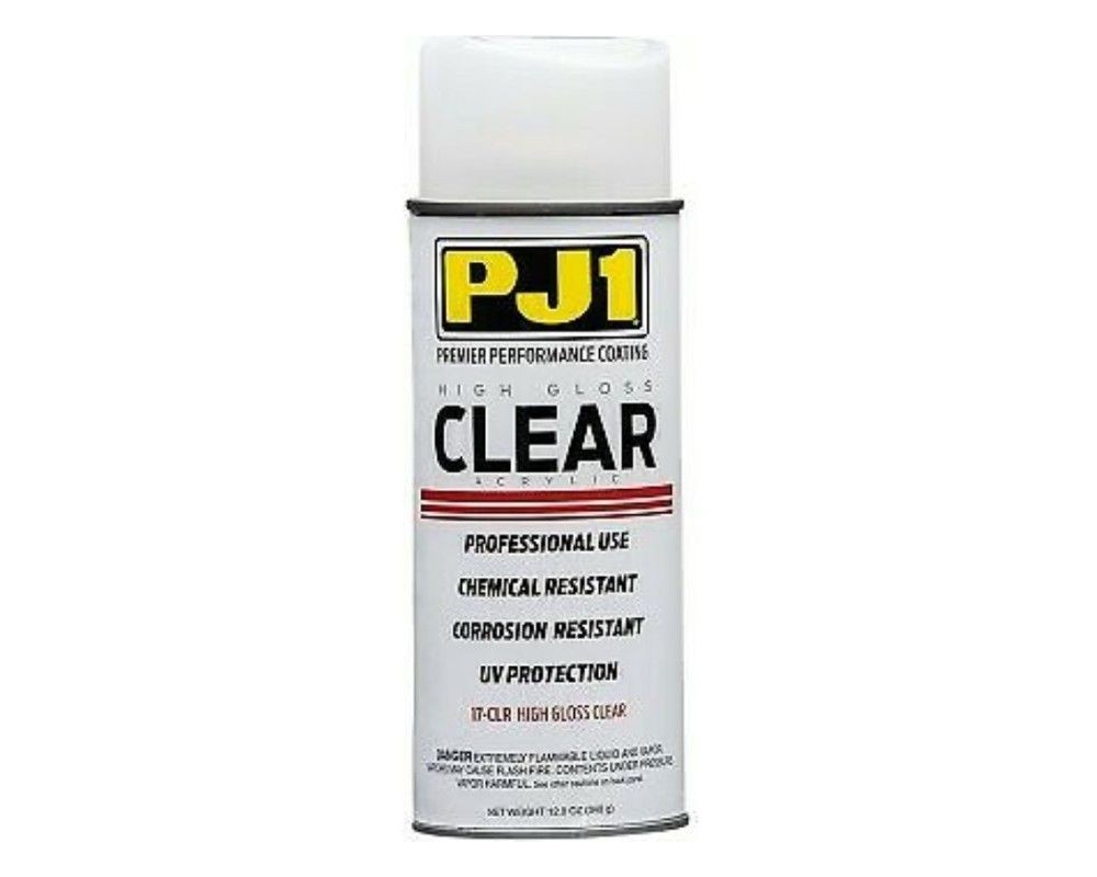 PJ1 High Gloss Clear Coat Acrylic Frame Paint w/ UV Protection 11oz 17-CLR