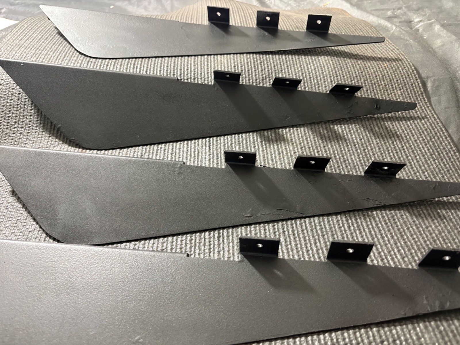 2003-2010 Dodge Viper SRT10 Rear Diffuser Set (4)  GEN 3 & 4