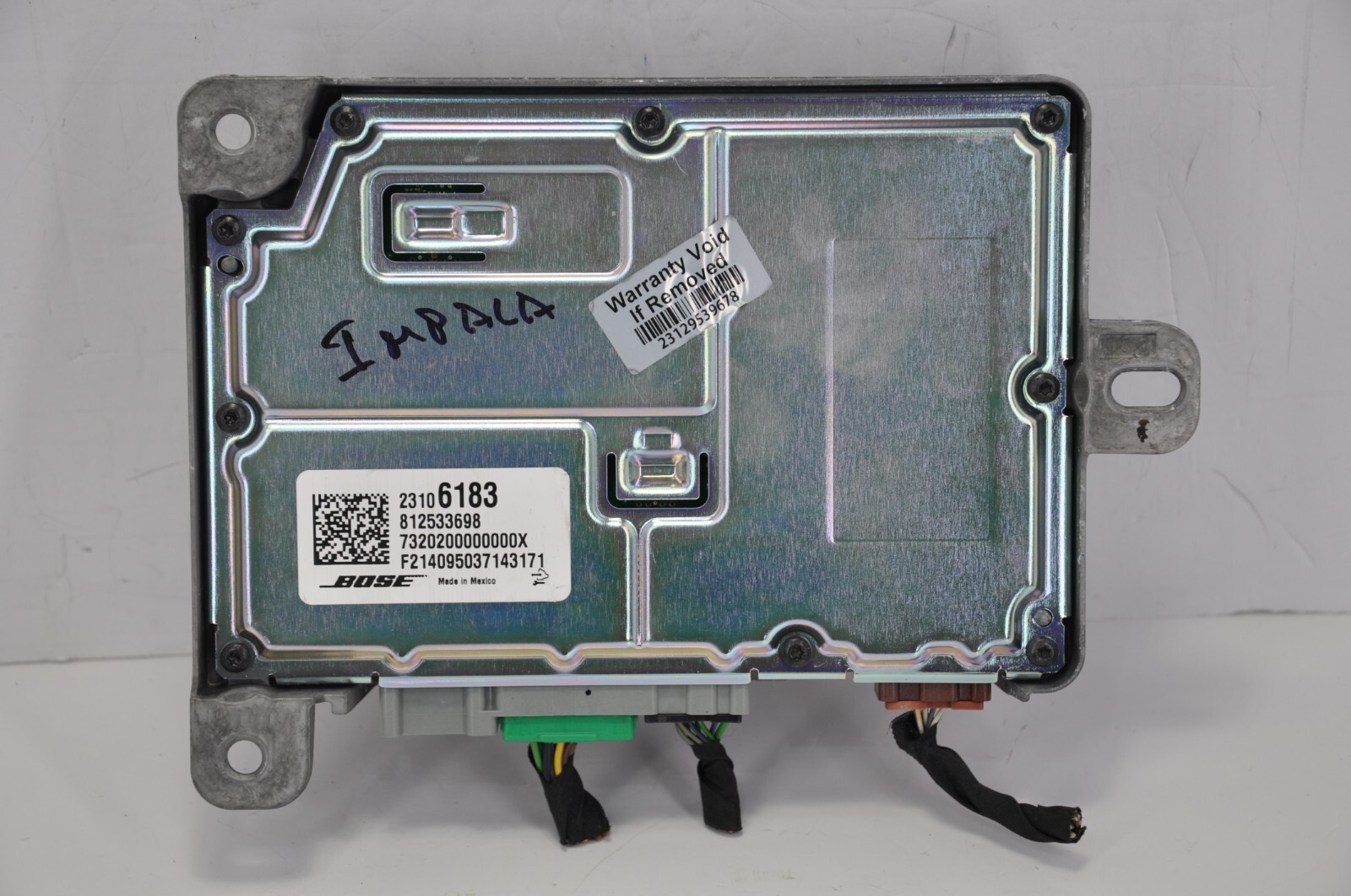 🚘✅ 2014-2020 CHEVY MALIBU IMPALA OEM Bose Amp Factory Radio Amplifier 23106183