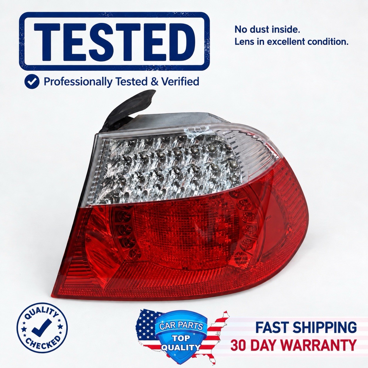 OEM 2004-2006 BMW E46 325Ci 330Ci M3 Coupe Right Passenger Side LED Taillight 