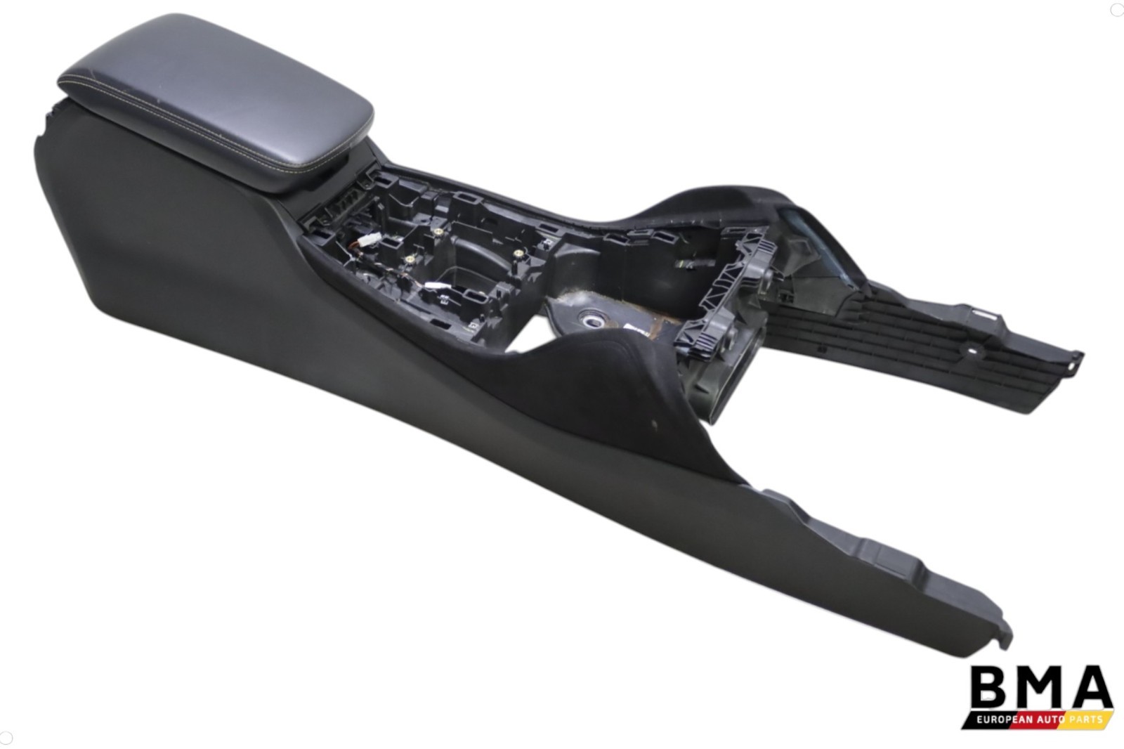 BMW X3M X4M F97 F98 Front Black Leather Alcantara Center Console 2020 2021 OEM BMW X3M X4M F97 F98 Front Black Leather Alcantara Center Console 2020 2021 OEM