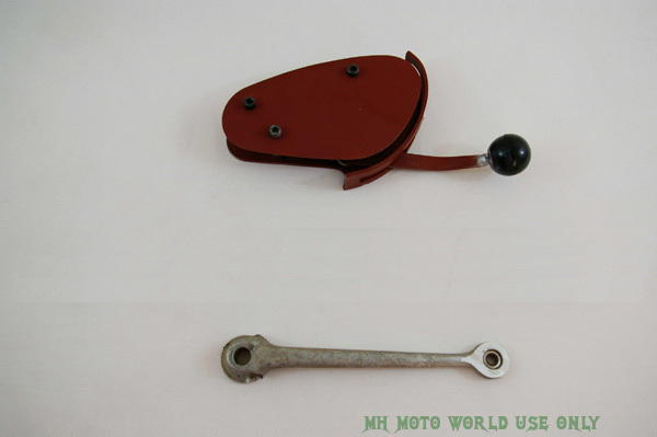 CJ750 - R71 styled hand gear shifter (RAW)