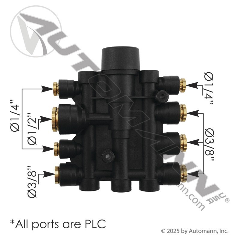 170.1022 - Air PPV Manifold Air PPV Manifold for Mack and Volvo heavy-duty truck 170.1022 - Air PPV Manifold Air PPV Manifold for Mack and Volvo heavy-duty truck