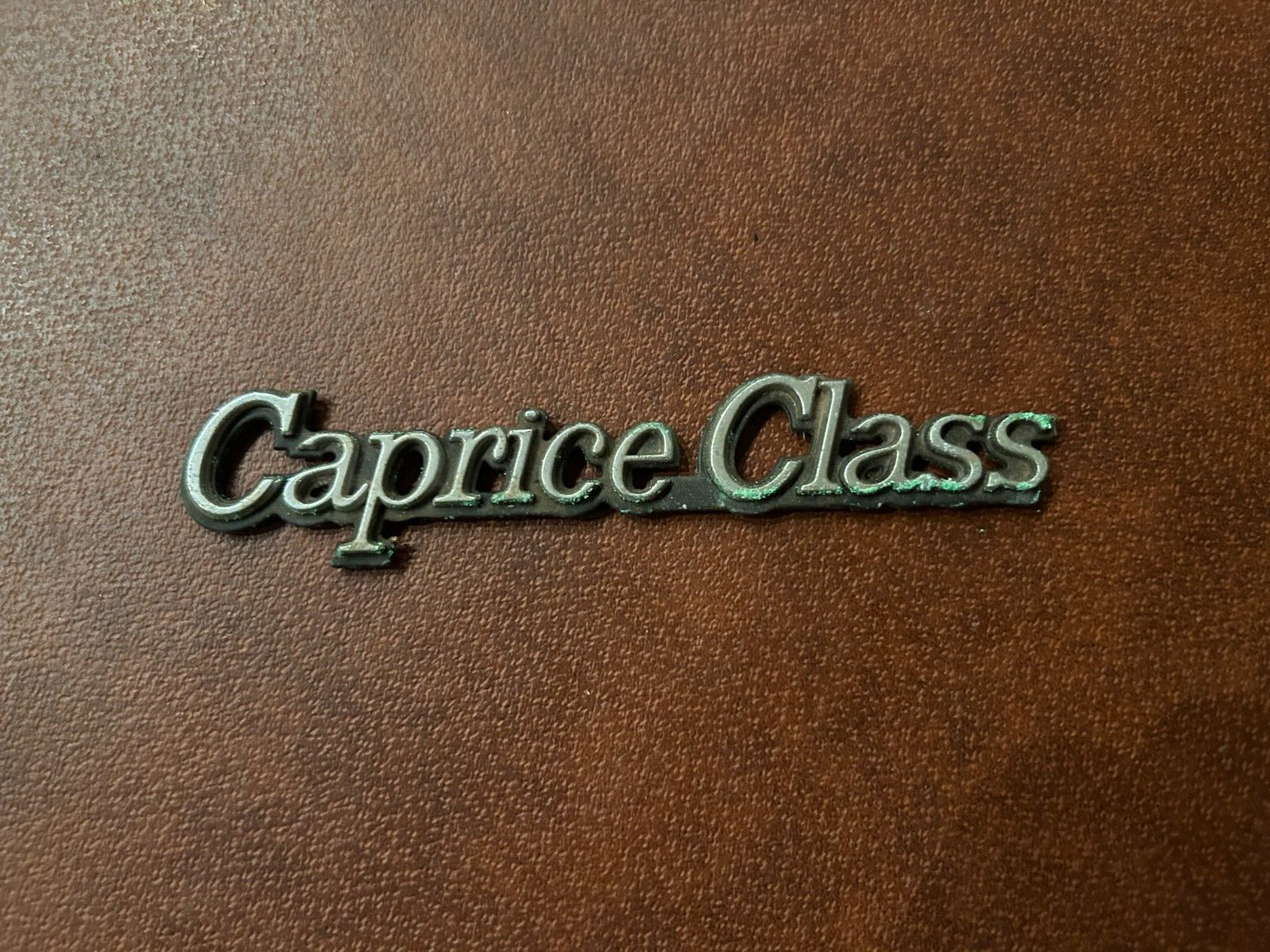 Chevrolet Caprice Classic Emblem/Name Badge 1977-90 Logo OEM Original Vintage Chevrolet Caprice Classic Emblem/Name Badge 1977-90 Logo OEM Original Vintage