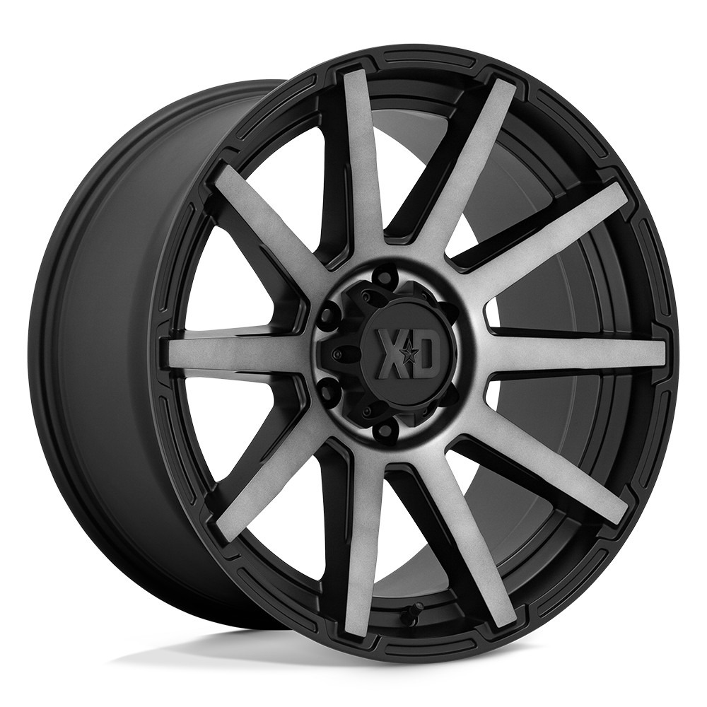 20x9 XD XD847 OUTBREAK Satin Black With Gray Tint Wheel 5x5 (0mm)