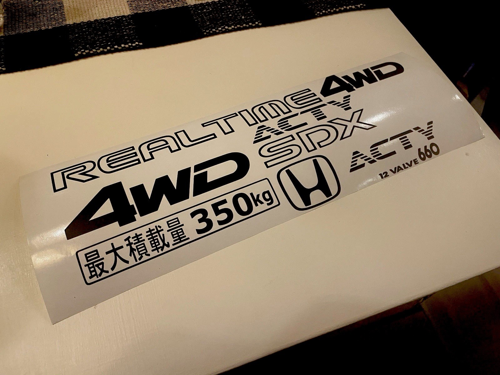 honda Acty SDX decals stickers KEI truck mini truck honda Acty SDX decals stickers KEI truck mini truck