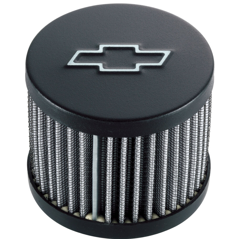 Proform Crankcase Breather Cap Round 3 Inch Diameter Push In Style Black 141-614