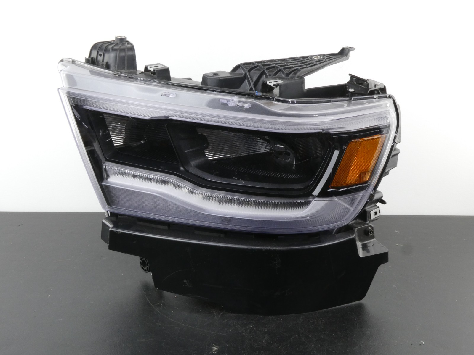 Mint 2019-2024 Ram 1500 Headlight Left Driver Side Reflector LED Black DEPO Mint 2019-2024 Ram 1500 Headlight Left Driver Side Reflector LED Black DEPO