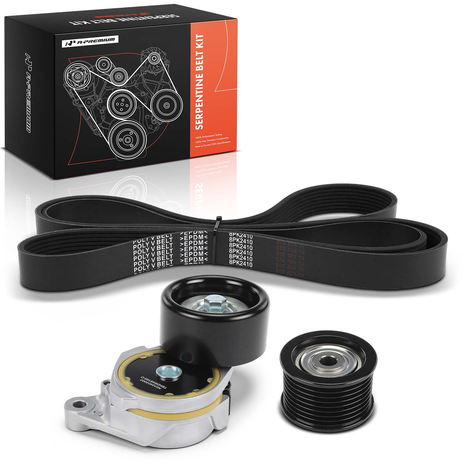 A-Premium 3x Serpentine Belt Drive Component Kit for Toyota Tundra 07-18 Lexus