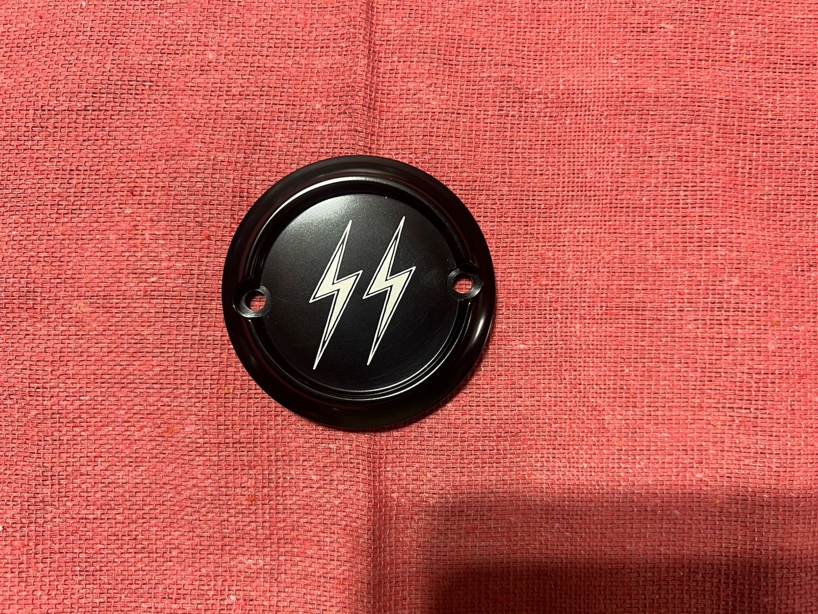 Death Metal Racing Harley Davidson M8 Softail Timer Cover SS New Condition Death Metal Racing Harley Davidson M8 Softail Timer Cover SS New Condition