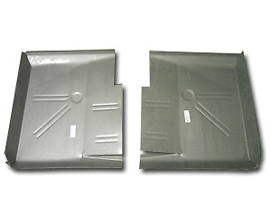 1962-67 Nova, Chevy II & Acadian Rear Floor Pans Pair NEW