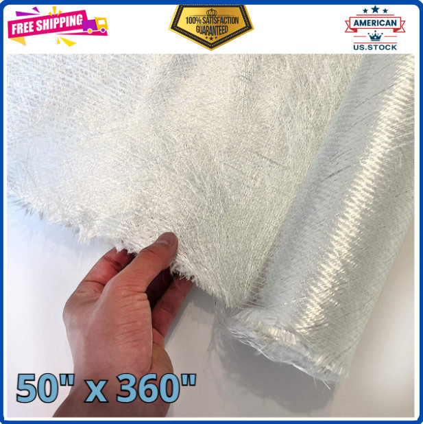 Fiberglass 1708 Biaxial Mat Cloth 50\