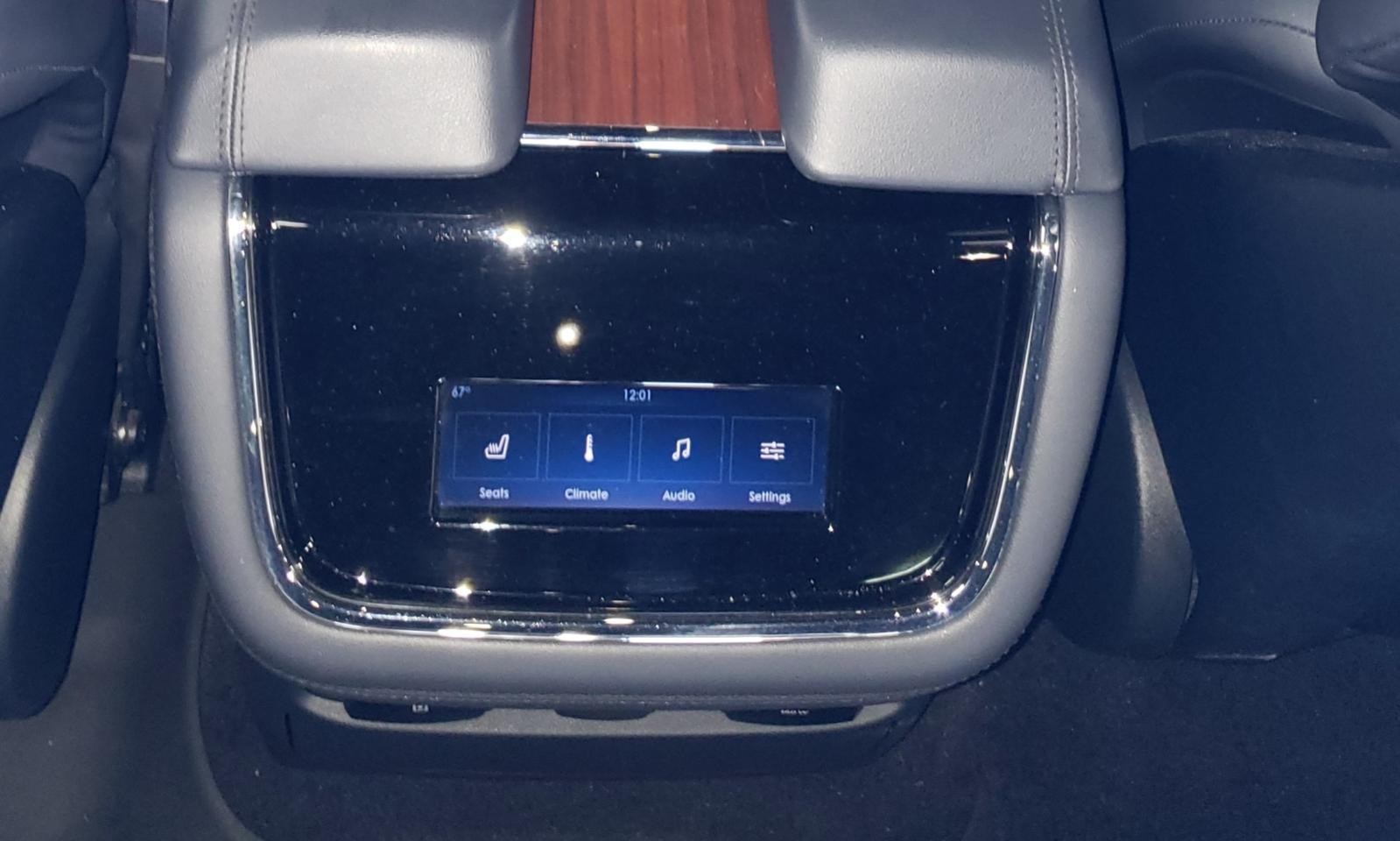 2018-2022 LINCOLN NAVIGATOR L REAR AC CLIMATE CONTROL DISPLAY SCREEN