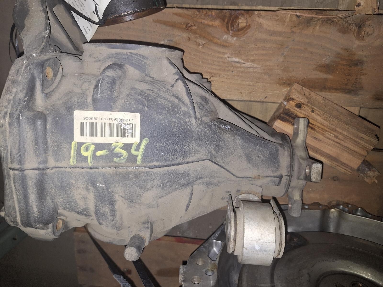 11 12 13 MERCEDES E350 Sedan Rear Differential Carrier, Diesel,  --56K--