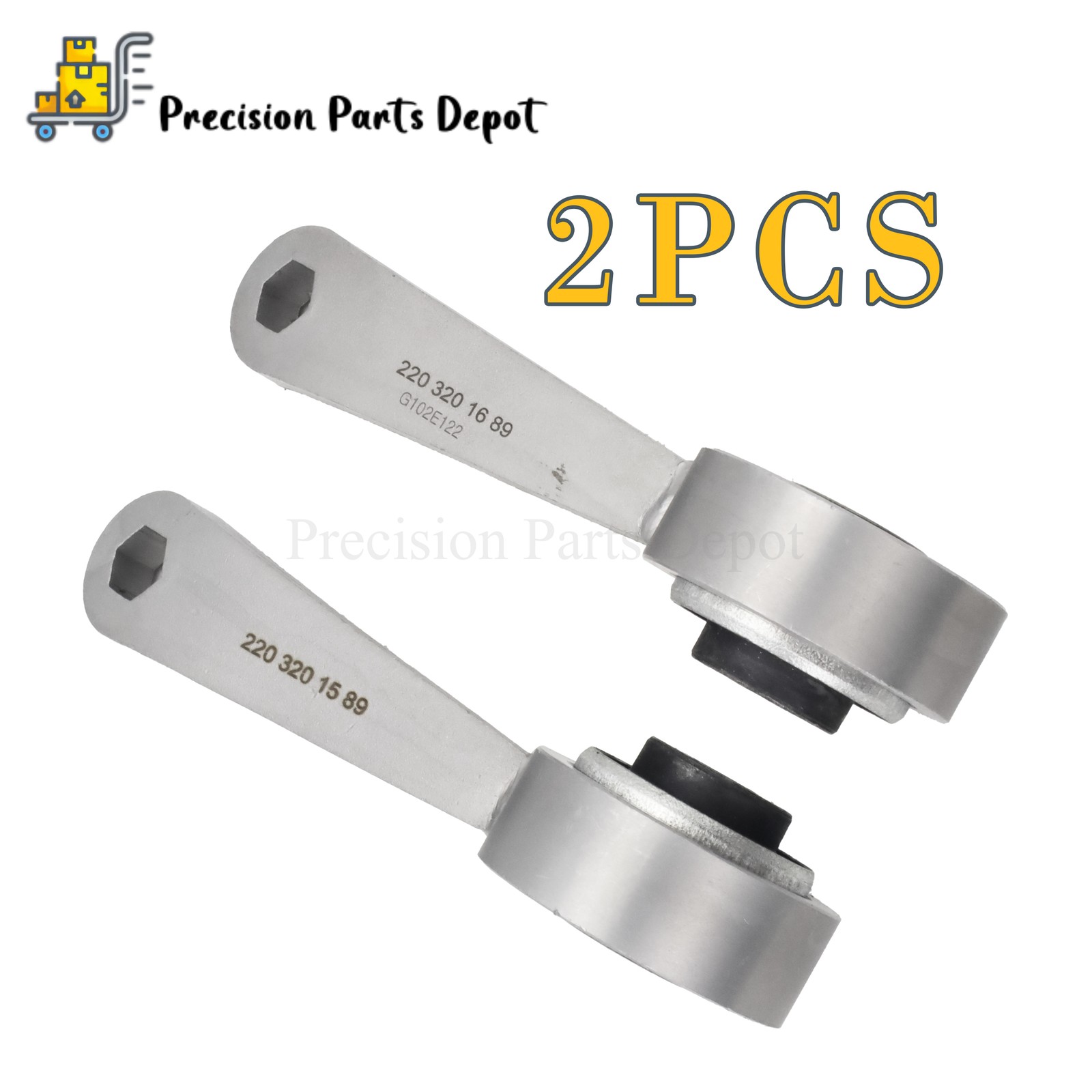2PCS For Mercedes-Benz W220 S350 2006 S600 2001-2006 Front Stabilizer Bar Link
