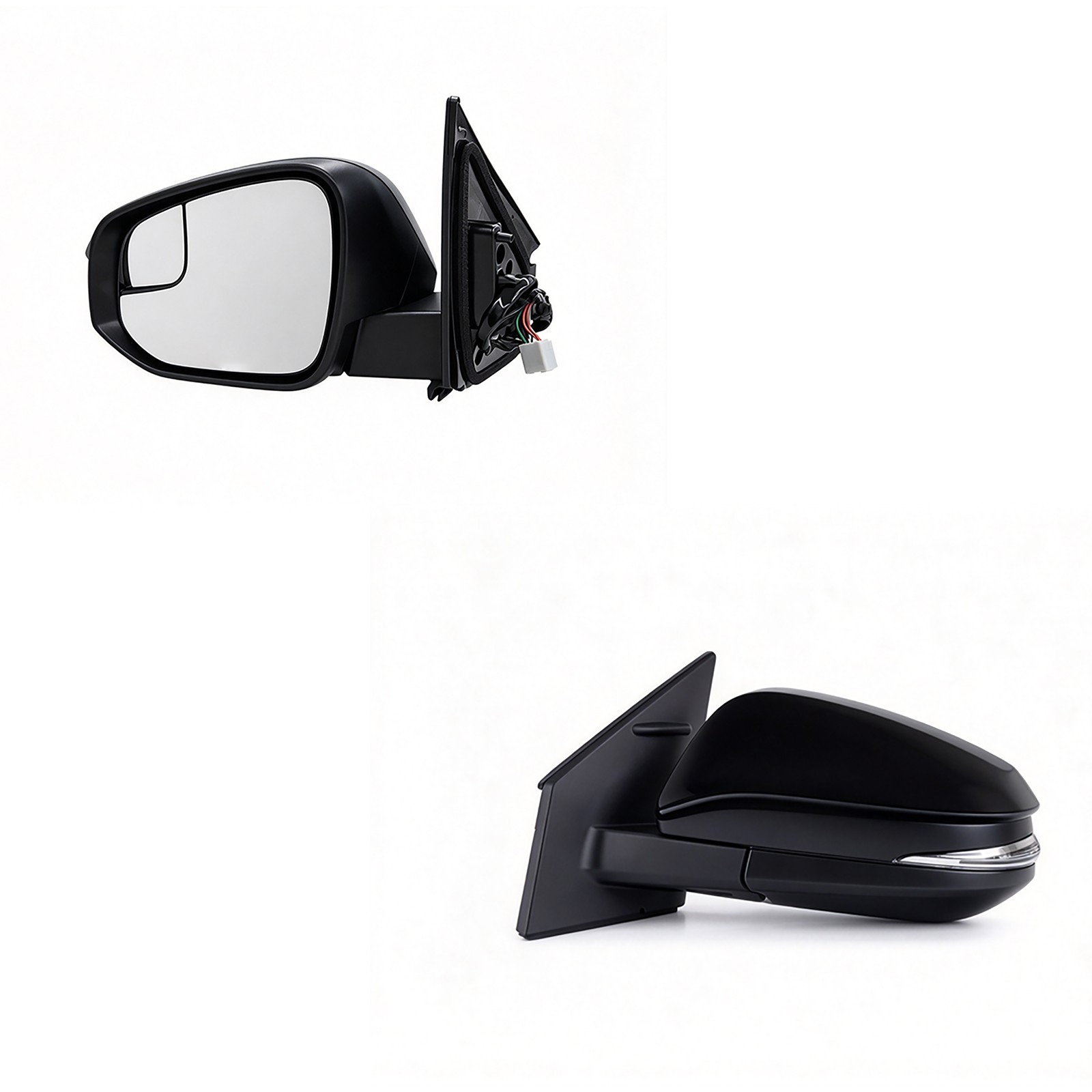 Driver Side Left Mirror For Toyota RAV4 Heated with Signal Light Power 2016-2018