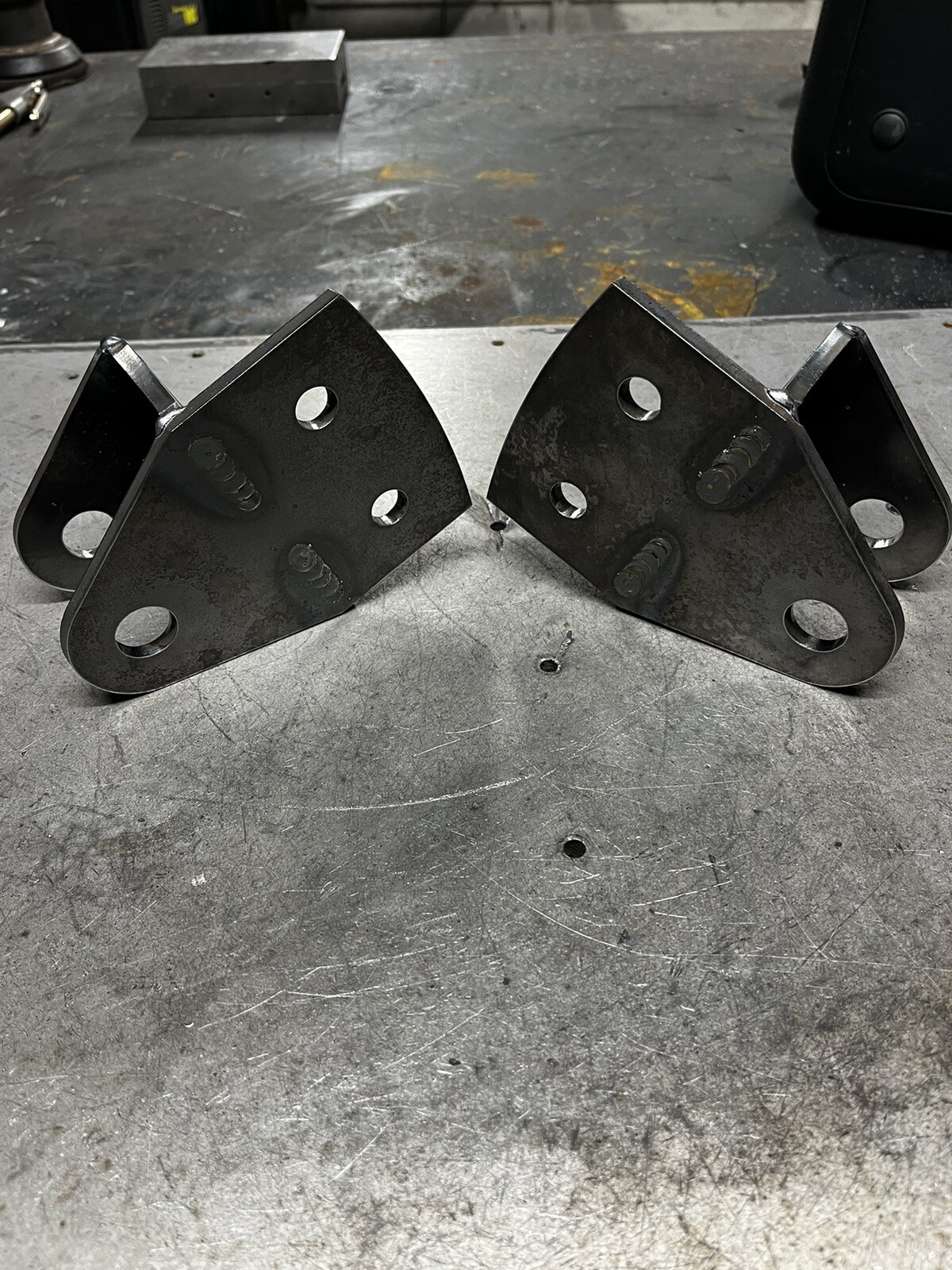 Universal Traction Bar Frame Mounts With 3/4” Bolt Holes Universal Traction Bar Frame Mounts With 3/4” Bolt Holes