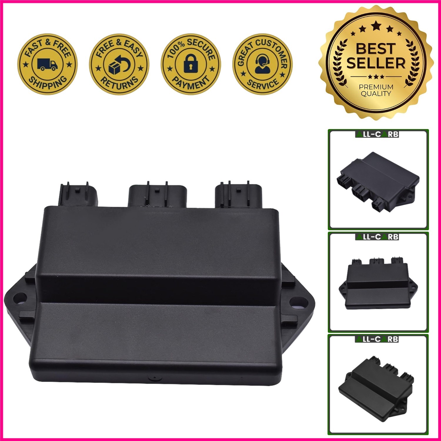 Durable CDI Box for Yamaha Kodiak 450 (2004-2007) - Easy Mechanical Install