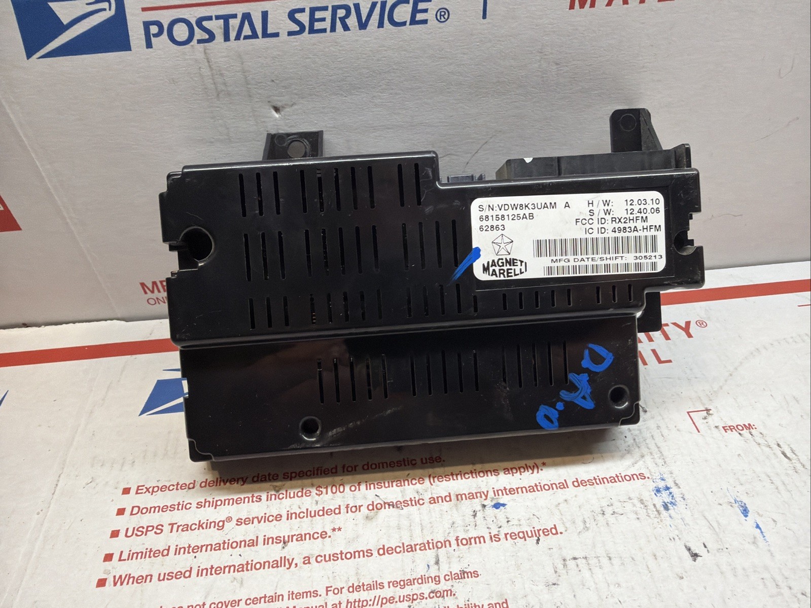 11-14 Chrysler 300 Telematics Bluetooth Module OEM 68158125AB 11-14 Chrysler 300 Telematics Bluetooth Module OEM 68158125AB