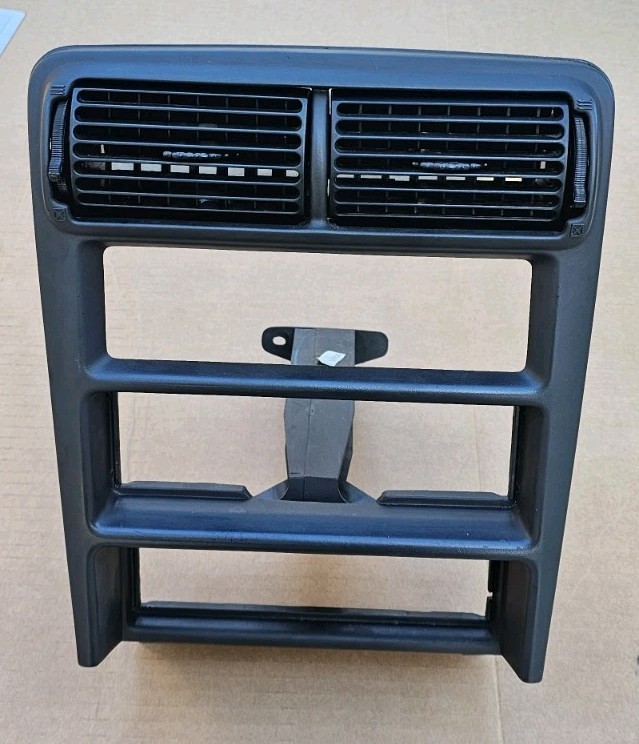 1999 2000 Ford Mustang Single Din Dash Radio Climate Control Trim Bezel Cover 1999 2000 Ford Mustang Single Din Dash Radio Climate Control Trim Bezel Cover