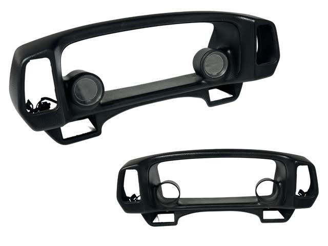 88 91 Honda Prelude Cluste Speedometer Trim 52mm Dual Gauge Pod Mount