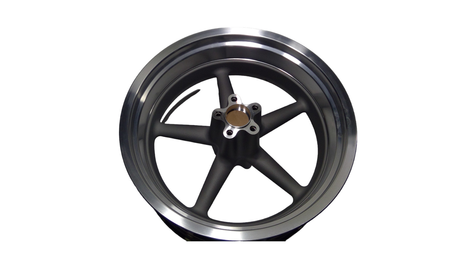HARLEY-DAVIDSON WHEEL RR CST 5-SPK SLVR 18 41501-08 NEW OEM