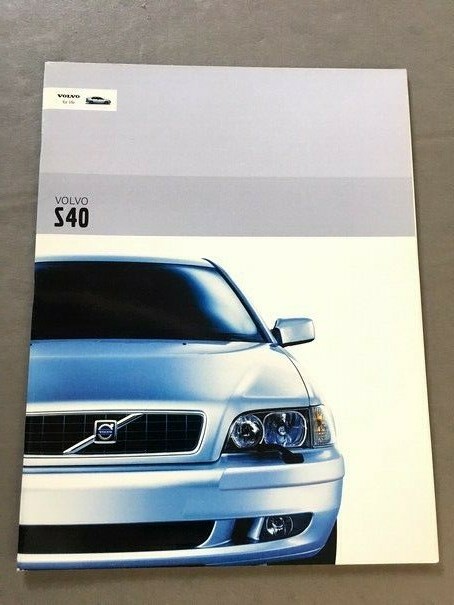 2003 Volvo S40 28-page Original Car Sales Brochure Catalog 2003 Volvo S40 28-page Original Car Sales Brochure Catalog