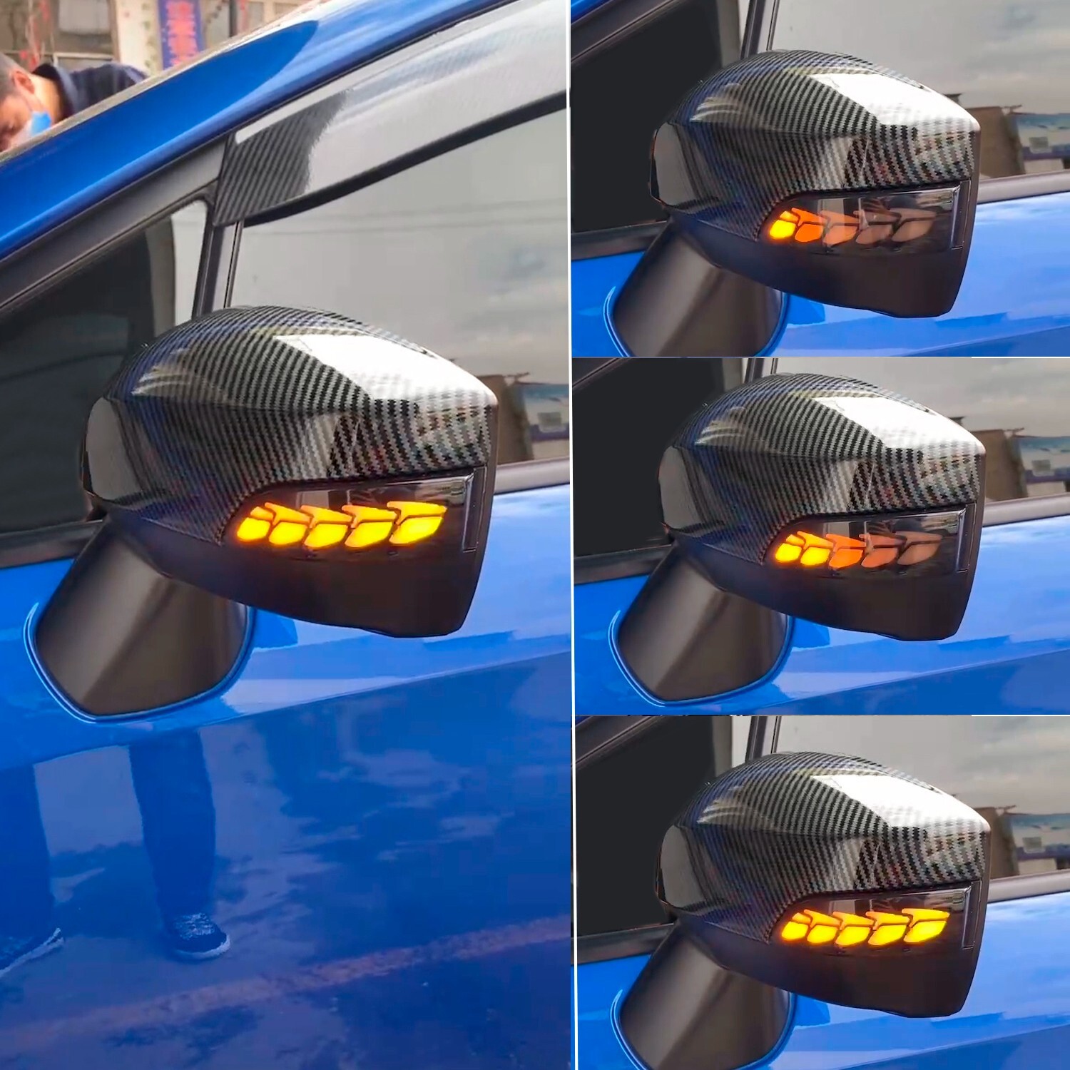US Ship for Subaru WRX/ WRX STI 15-21 Sequential LED Side Mirror Turn Signal US Ship for Subaru WRX/ WRX STI 15-21 Sequential LED Side Mirror Turn Signal