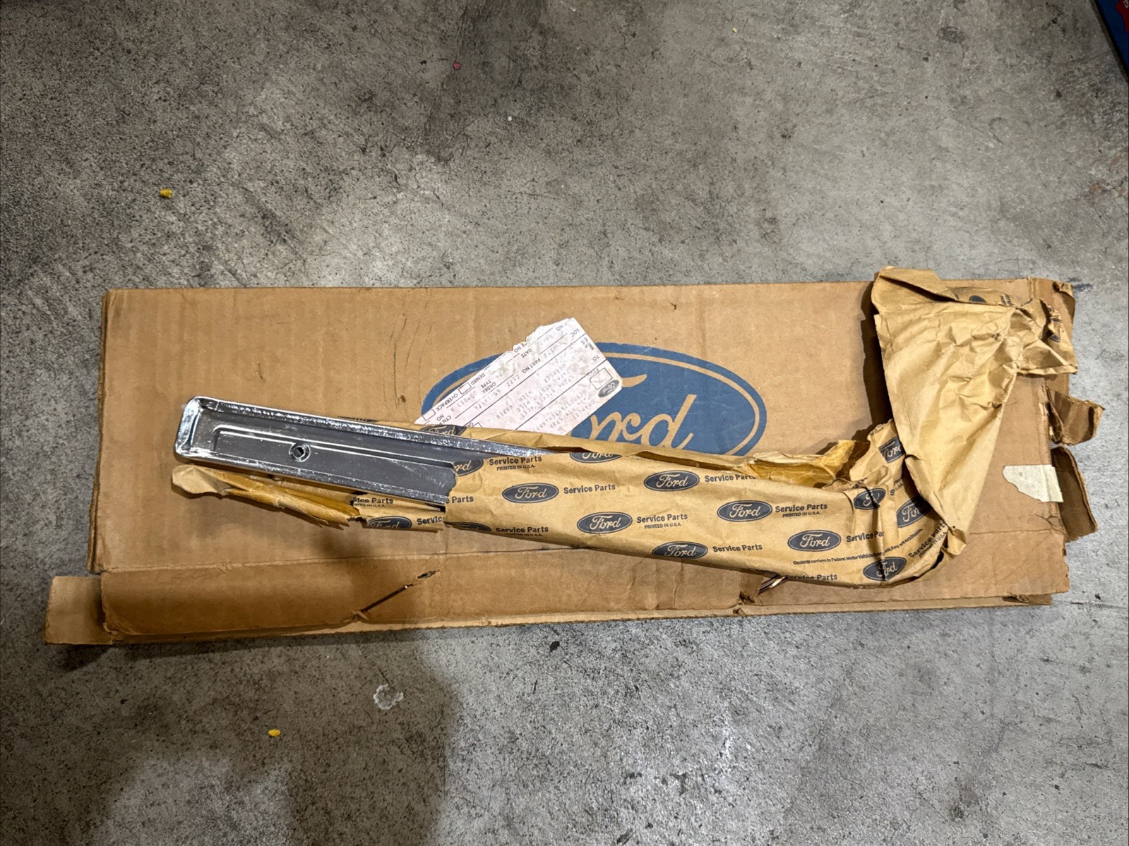 65-66 Mustang Fastback GT Shelby NOS SEAT Bronco Side MOLDING C5ZZ-6561617a LH 65-66 Mustang Fastback GT Shelby NOS SEAT Bronco Side MOLDING C5ZZ-6561617a LH