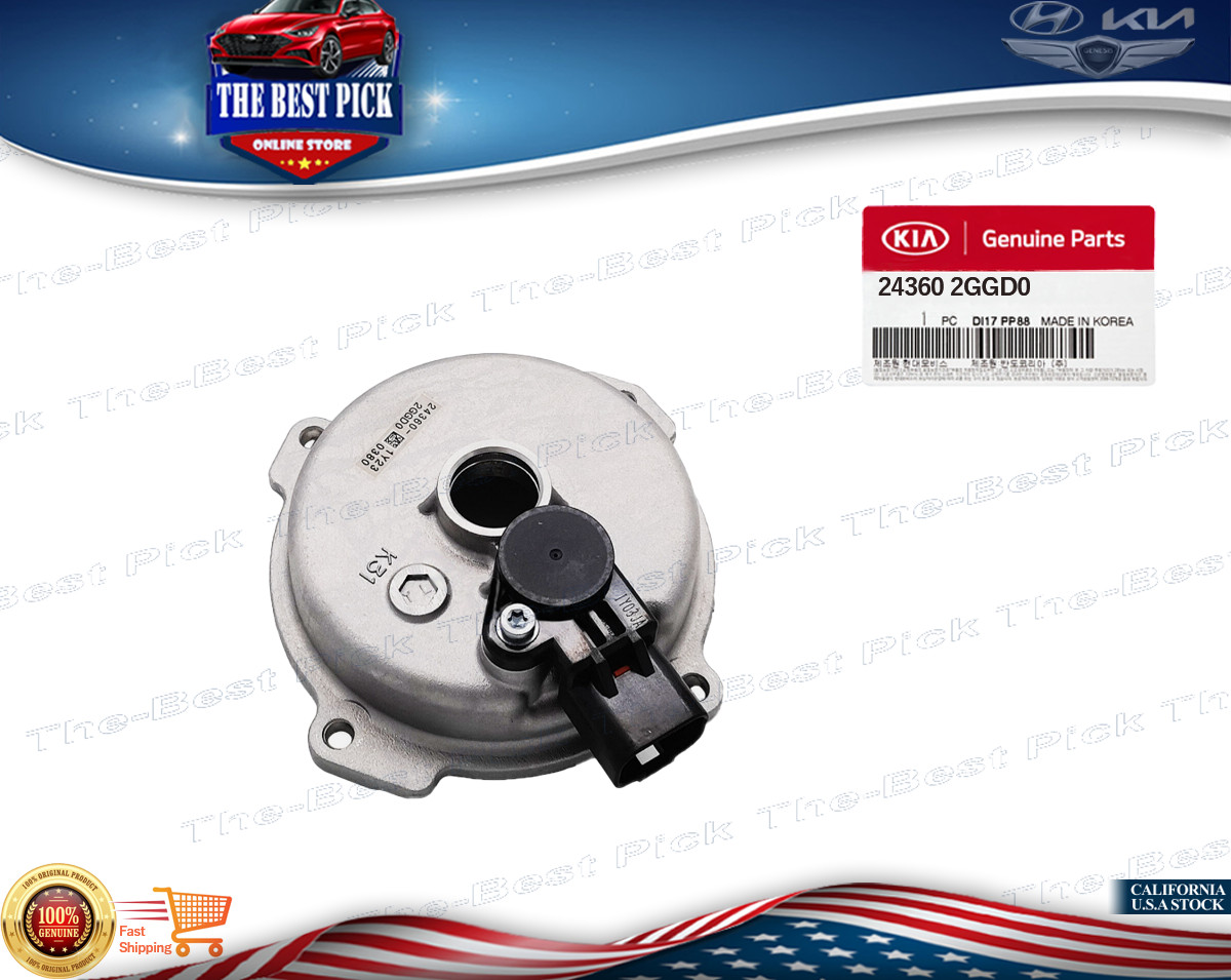 GENUINE⭐VVT CAMSHAFT CAM SOLENOID COVER SENSOR HYUNDAI KIA 2.0L 2.4L 243602GGD0 GENUINE⭐VVT CAMSHAFT CAM SOLENOID COVER SENSOR HYUNDAI KIA 2.0L 2.4L 243602GGD0