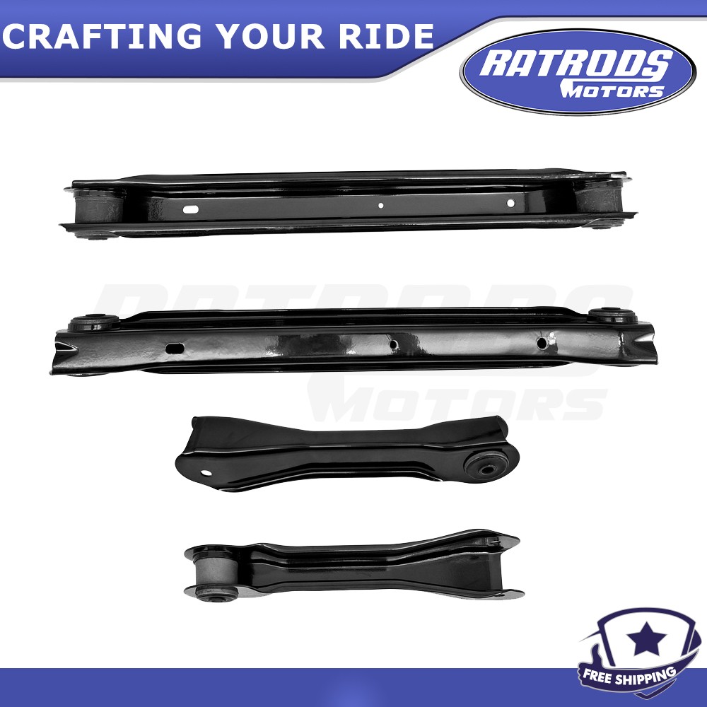Upper & Lower Rear Trailing Arms With Bushings For 1964-1967 Chevy Buick Pontiac