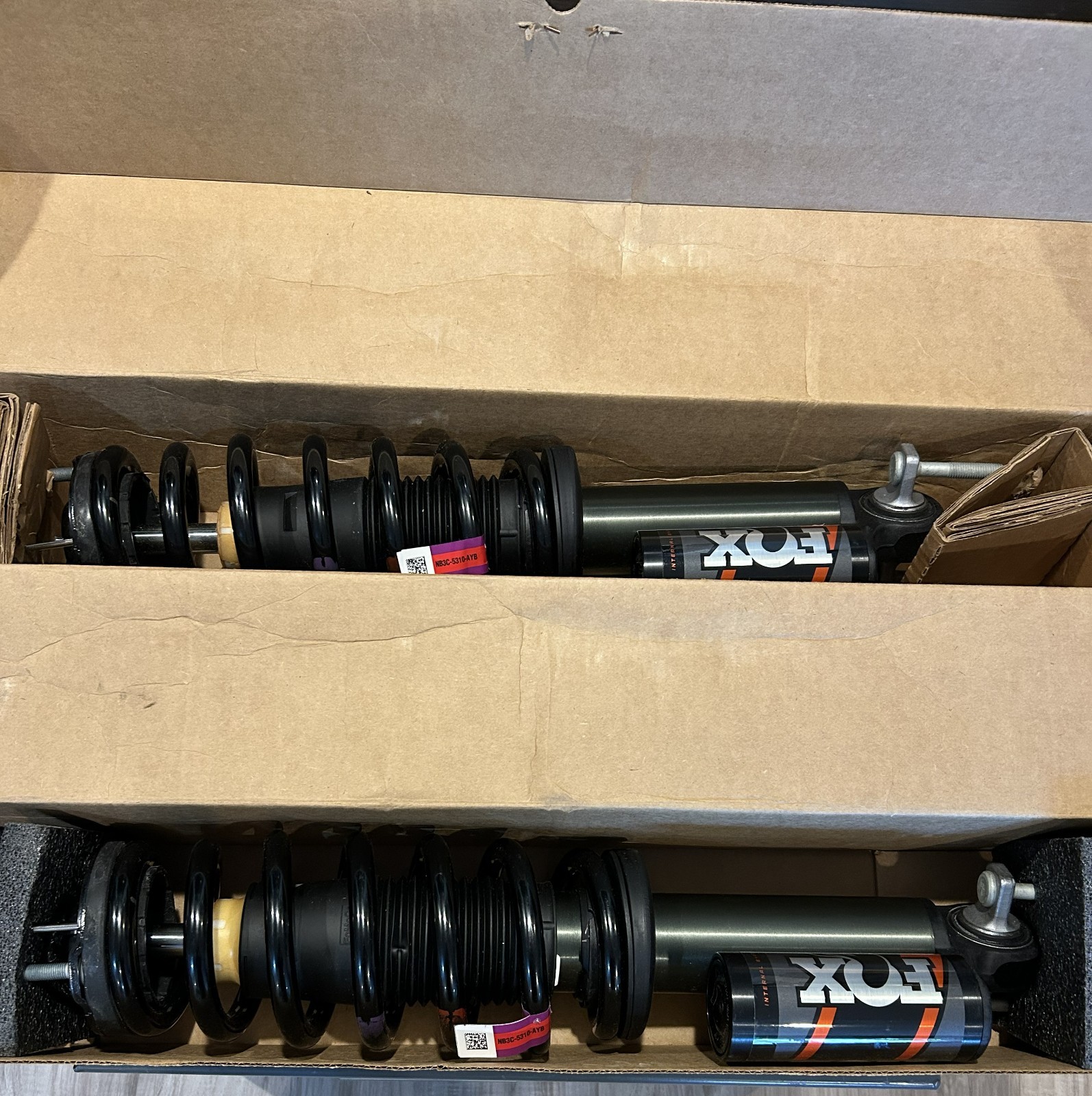Official Ford OEM Bronco Fox 2.5 Front Coilovers Shocks Pair Brand New
