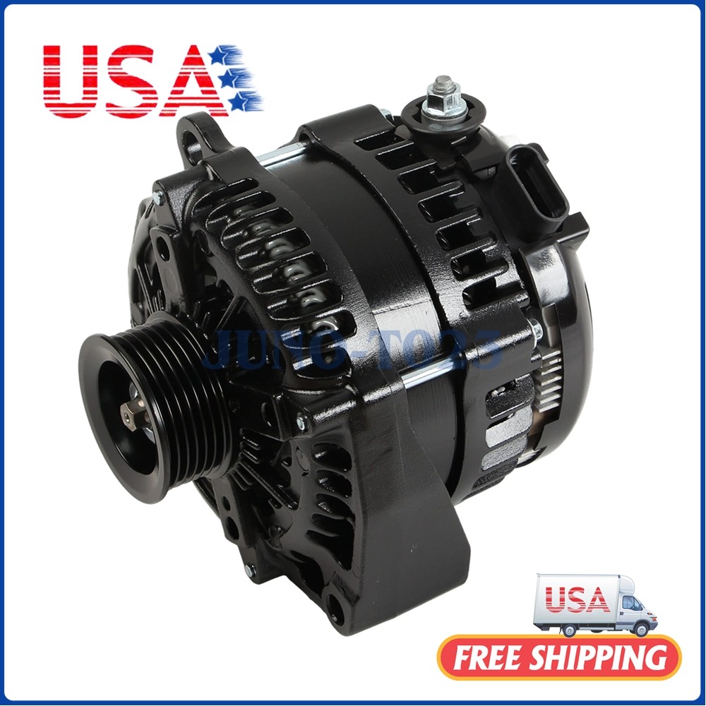 High Output 300 Amp Alternator 6 Phase Hairpin Fit for Chevy GMC Cadillac Truck