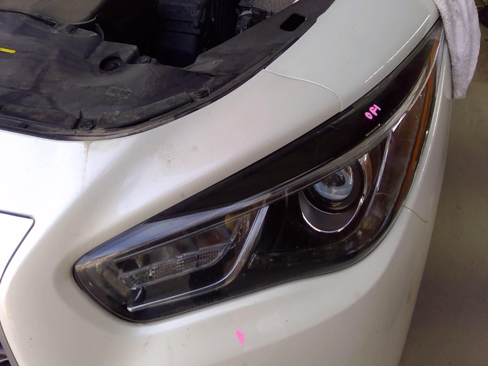Used Left Headlight Assembly fits: 2020 Infiniti QX60 LED Left Grade A