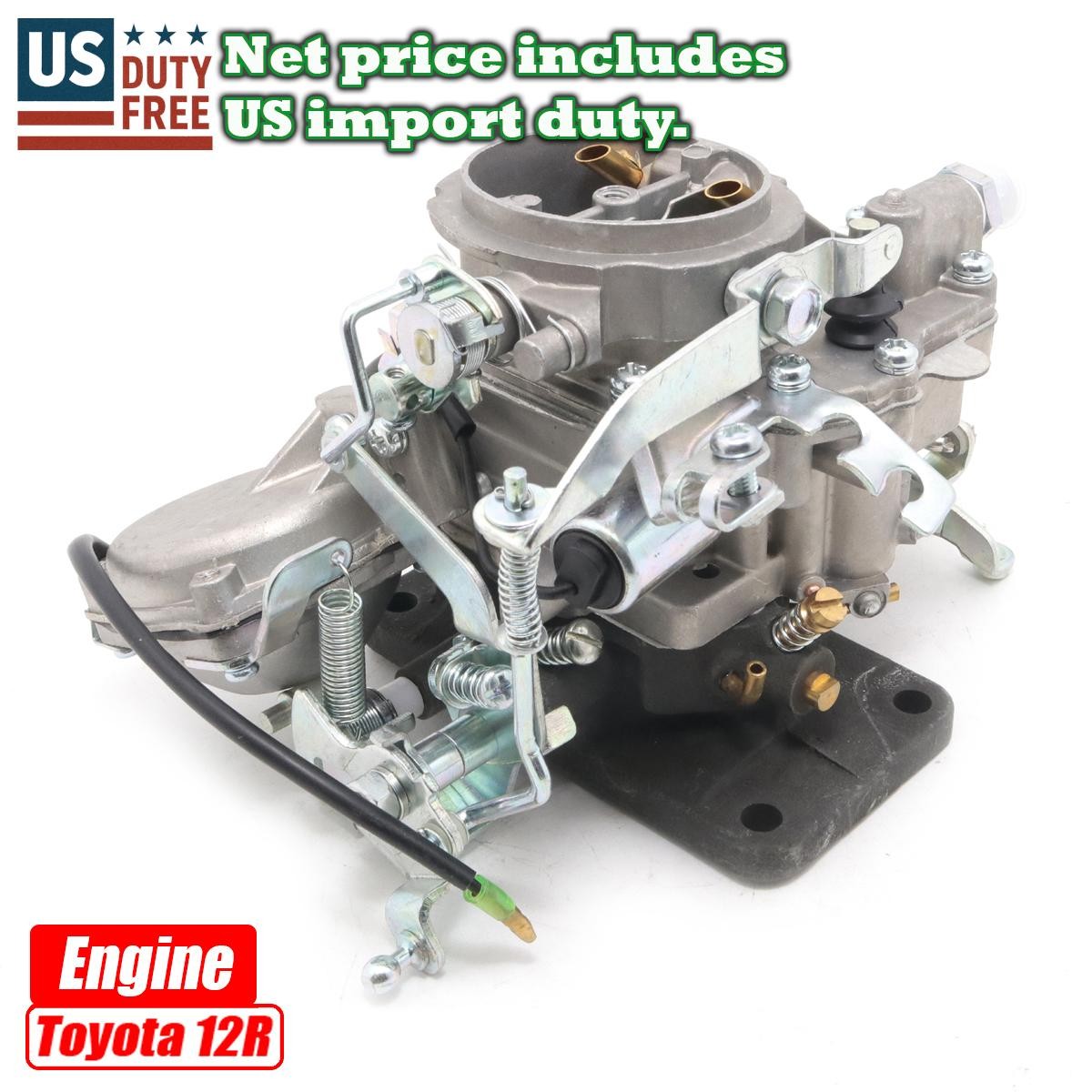 New Carburetor Assy Fits 1972-78 Toyota Hilux RN20 RN25 Pickup Truck UTE MTM 12R New Carburetor Assy Fits 1972-78 Toyota Hilux RN20 RN25 Pickup Truck UTE MTM 12R