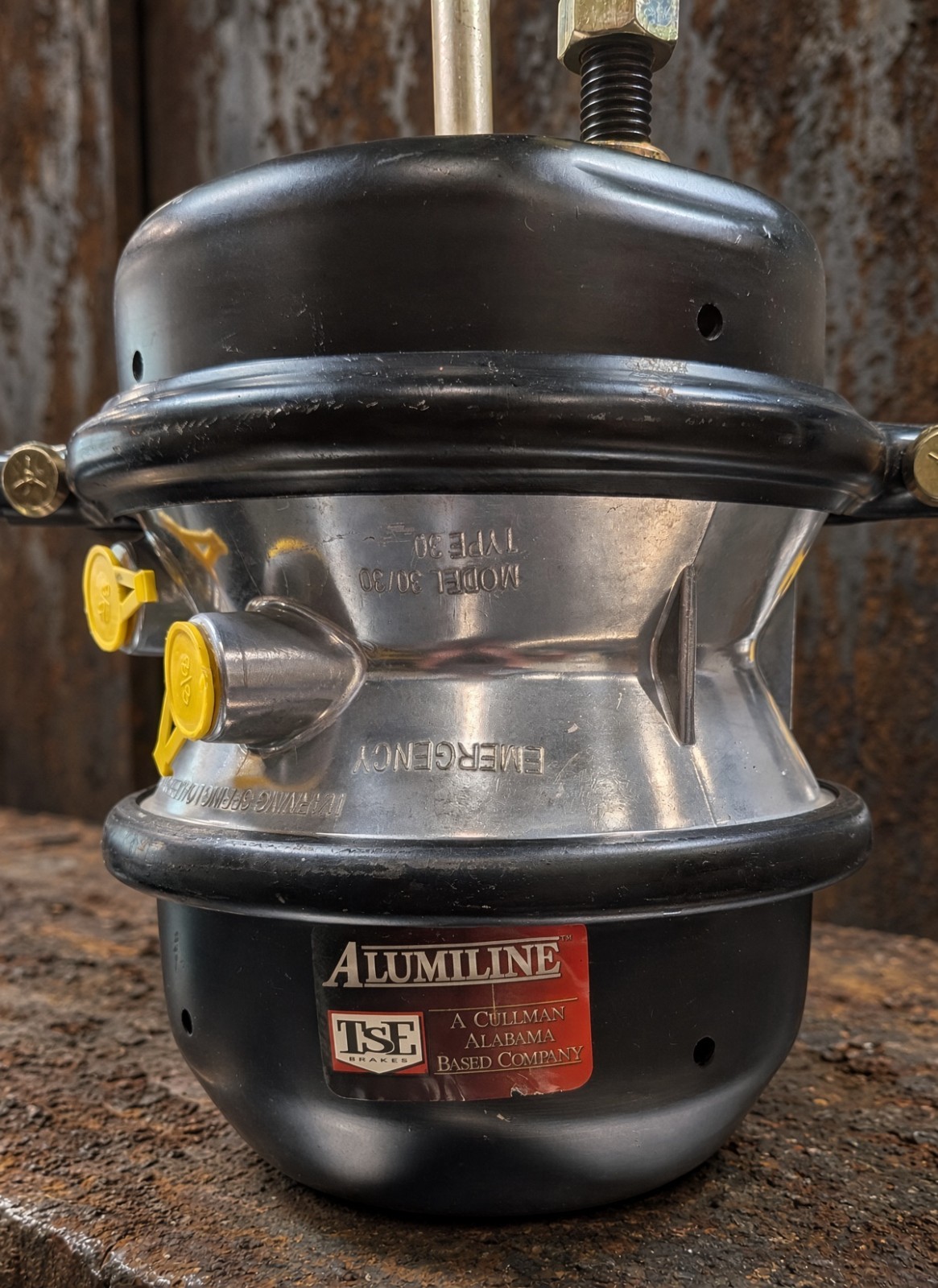 TSE Alumiline 30/30 Type 30 Spring Brake Chamber NOS