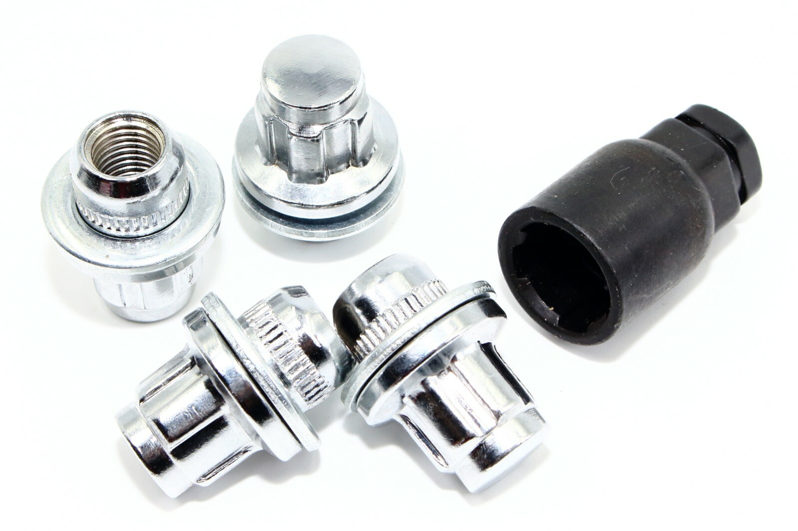 4 Chrome Factory OE Style Wheel Lug Nut Locks 12x1.5 Toyota 4Runner Tacoma Rav4 4 Chrome Factory OE Style Wheel Lug Nut Locks 12x1.5 Toyota 4Runner Tacoma Rav4