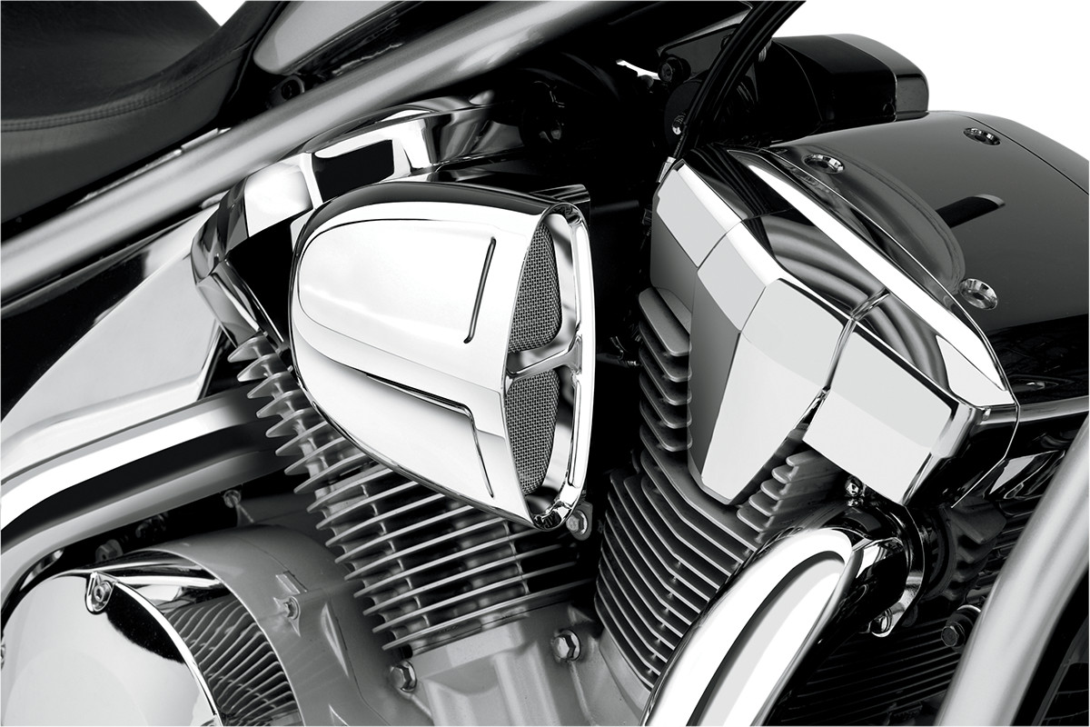Cobra Powerflo Intake Chrome S/S Mesh Yamaha VTX1300C/R/S/T 03-09 06-0137-SB