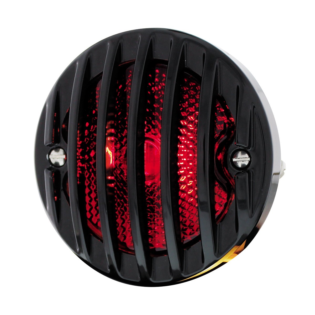 United Pacific Incandescent Tail Light With Black Grille Bezel For 1933-36 Ford United Pacific Incandescent Tail Light With Black Grille Bezel For 1933-36 Ford