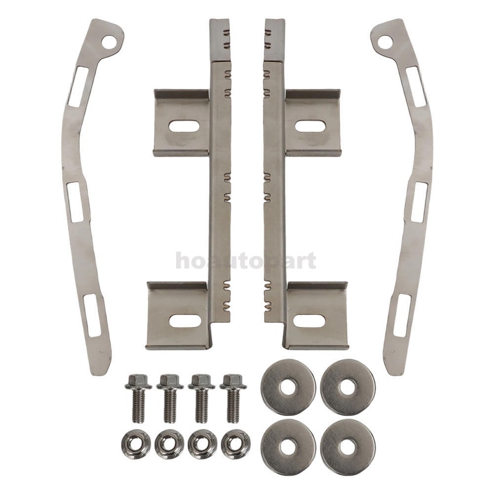 Front Bumper Lifts Repair Kit Fit 2008-12 HONDA Accord 8th Gen Sedan Gap SagFix