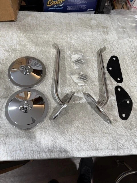1967 CHEVROLET TRUCK MIRROR KIT 1967 GMC TRUCK screws & gaskets new SMOOTH STYLE 1967 CHEVROLET TRUCK MIRROR KIT 1967 GMC TRUCK screws & gaskets new SMOOTH STYLE