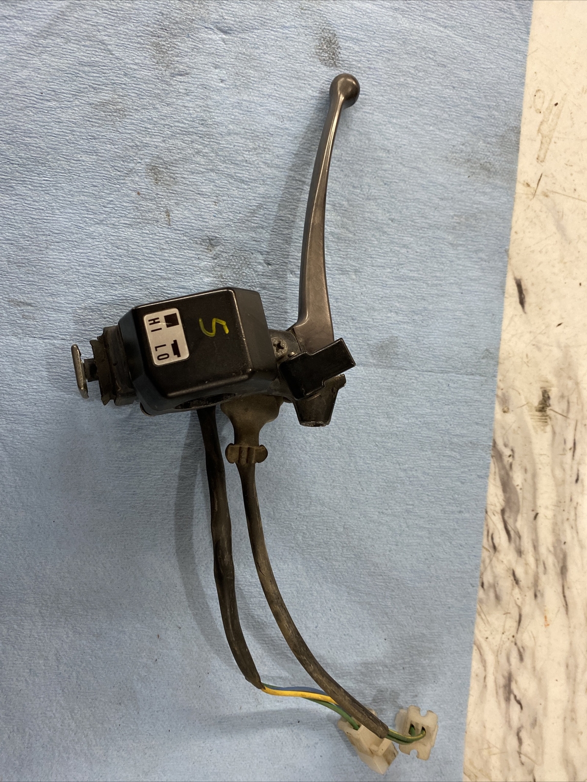 1984 - 94 YAMAHA Phazer Pz480 485 Brake Lever High/Low Light Switch Cluster 5 1984 - 94 YAMAHA Phazer Pz480 485 Brake Lever High/Low Light Switch Cluster 5