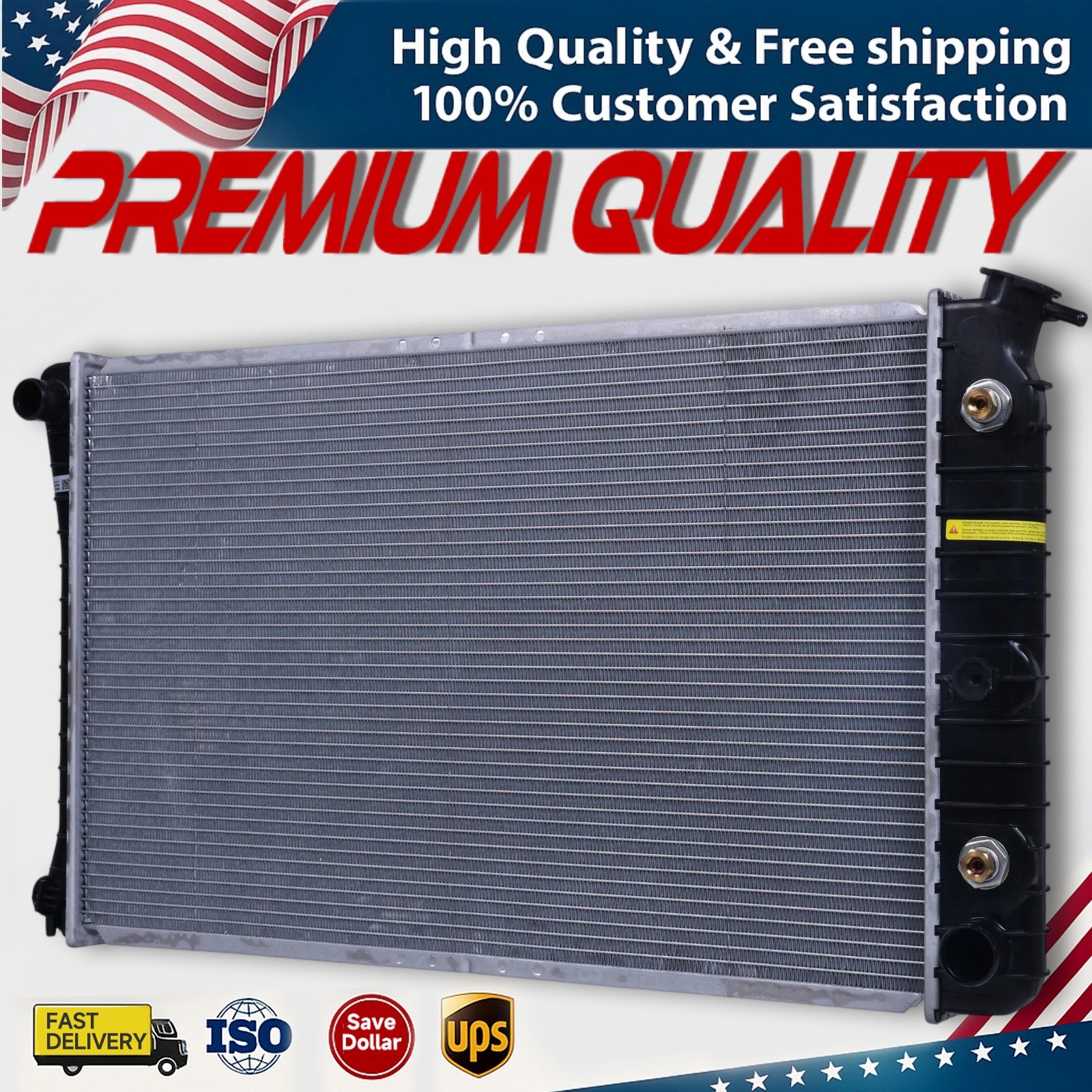 921 Radiator for Buick Electra 1989-90 LeSabre 1988-91,1993 Reatta 1988-91 3.8L