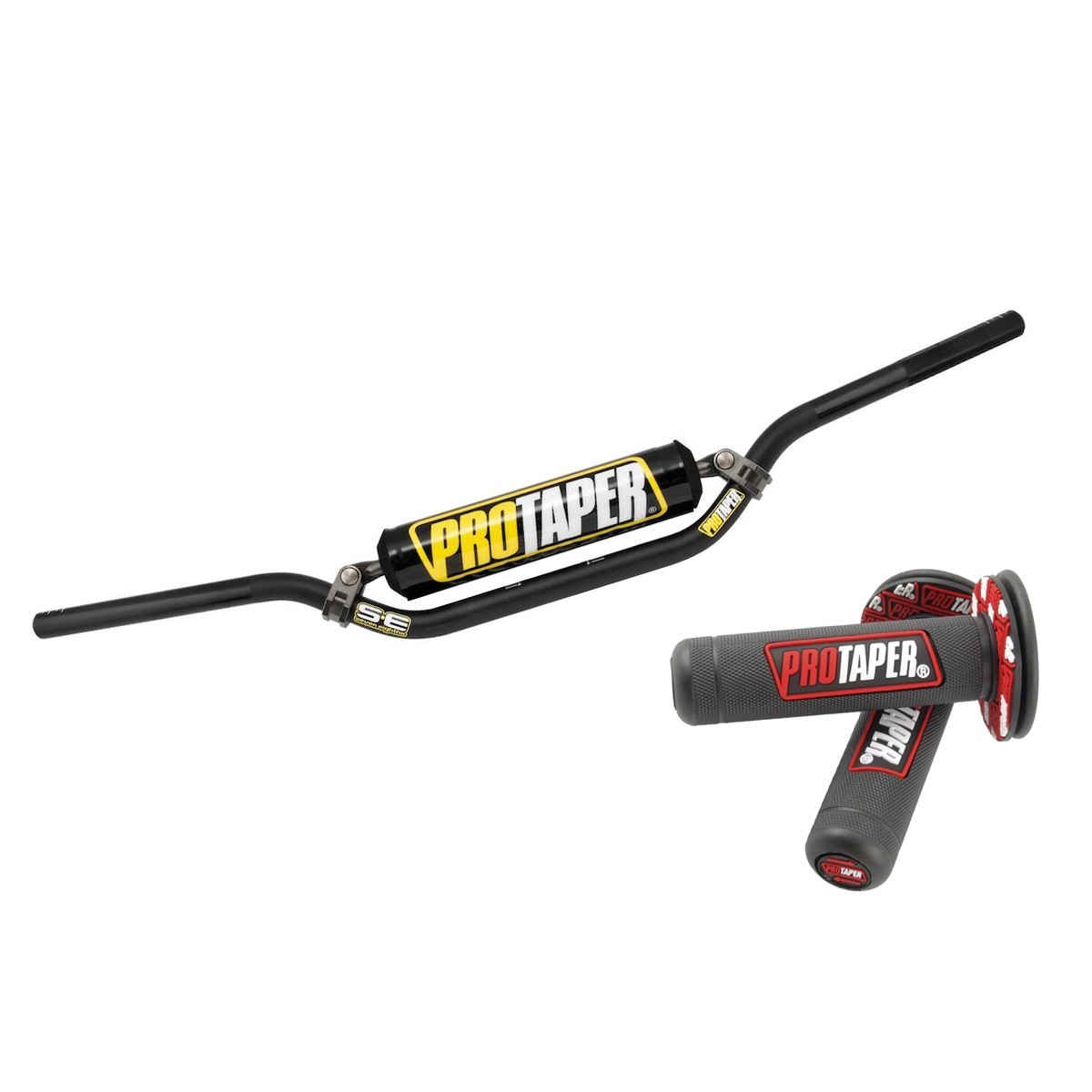 ProTaper SE Seven Eighths Lowrise Handlebar dirt bike bars - Black - FREE GRIPS ProTaper SE Seven Eighths Lowrise Handlebar dirt bike bars - Black - FREE GRIPS