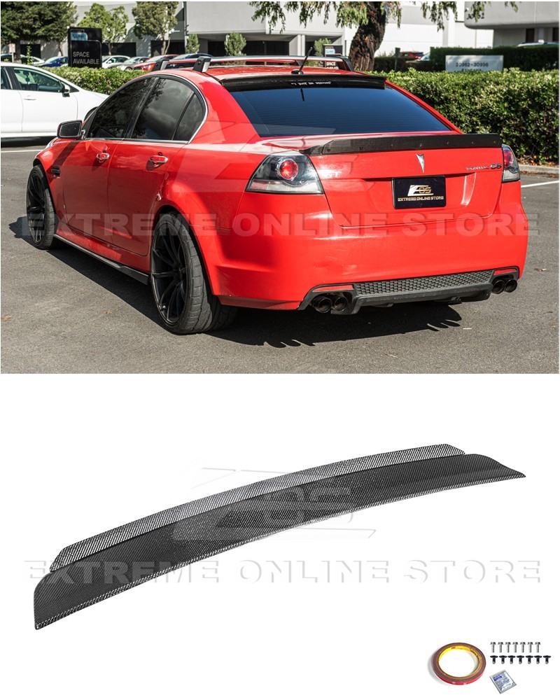 For 08-09 Pontiac G8 | EOS Performance CARBON FIBER Rear Wing Wickerbill Spoiler