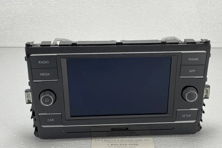 2018-2020 Volkswagen Tiguan Audio Radio Media CD Player with Display Receiver 2018-2020 Volkswagen Tiguan Audio Radio Media CD Player with Display Receiver