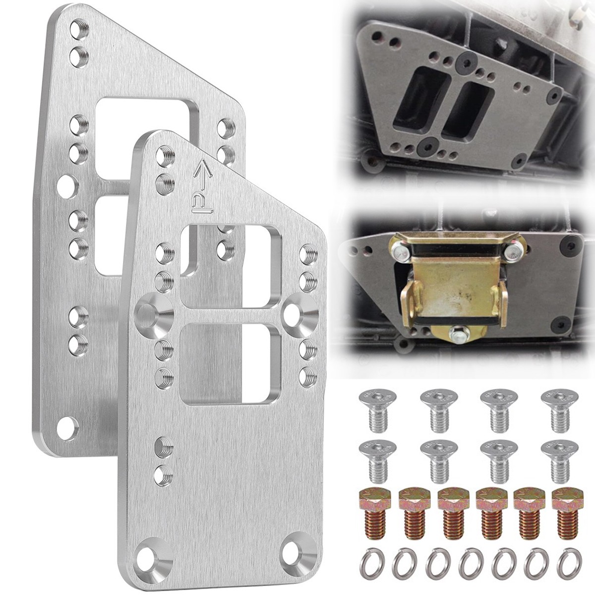 Motor Mounts LS Swap Kit LS Conversion Adapter Plates LS1 LS3 LS2 For LS Engine